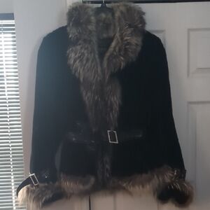 Women's Real Fur Jacket Size XL